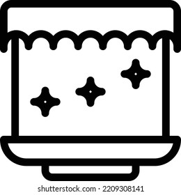 circus Vector illustration on a transparent background. Premium quality symbols. Stroke vector icon for concept and graphic design.
