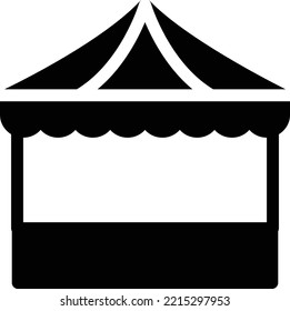 circus  Vector illustration on a transparent background. Premium quality symbols. Glyphs vector icons for concept and graphic design. 