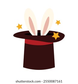 Circus Vector Illustration - Rabbit