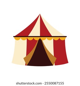 Ilustración vectorial de Circo - Tienda