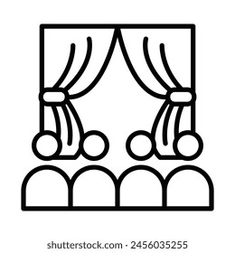 Diseño de iconos de línea de Vector