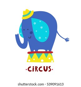 Circus vector print