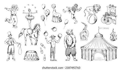 4,299 Circus Artist Draw Images, Stock Photos & Vectors | Shutterstock