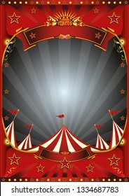 A circus vintage poster for your entertainment