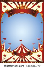 A circus vintage poster for your entertainment