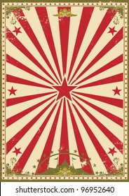 Circus Vintage. A Retro Circus Background For Your Show