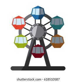 circus wheel icon