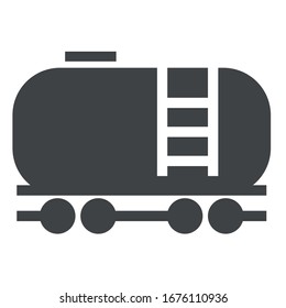 cistern black icon on white background