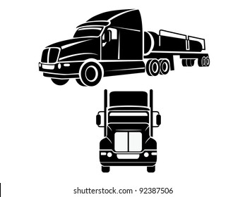 Cistern Truck Illustration