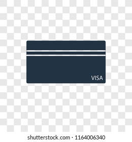 Cit card vector icon isolated on transparent background, Cit card logo concept
