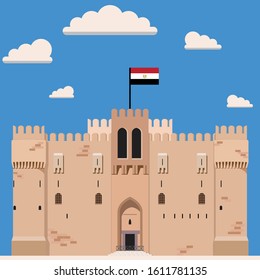 Citadel of Qaitbay in Alexandria, Egypt