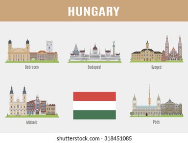 Ciudades de Hungría