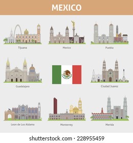 Cities in Mexico