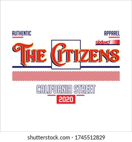 the citizens sixtwo authentic apparel california street 2020