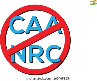 Citizenship amendment bill National register of citizens signs india illustration