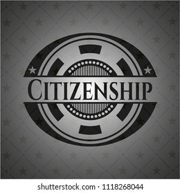 Citizenship dark badge