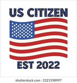 Citizenship Day t-shirt Design, American Design