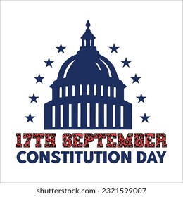 Citizenship Day t-shirt Design, American Design