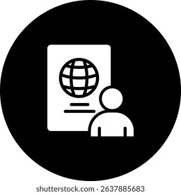 Citizenship Icon Element For Design