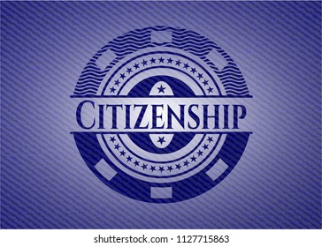 Citizenship with jean texture