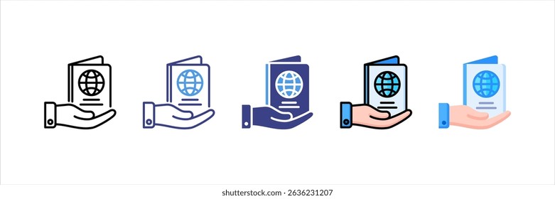 Citizenship Multi Style Icon Set