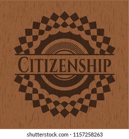  Citizenship realistic wood emblem