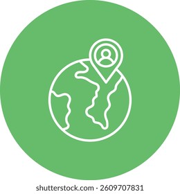 Citizenship vector icon. Can be used for printing, mobile and web applications.