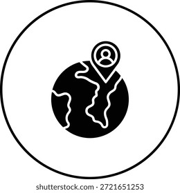 Icono de Vector de ciudadanía. Se puede utilizar para aplicaciones de impresión, móviles y de Web.