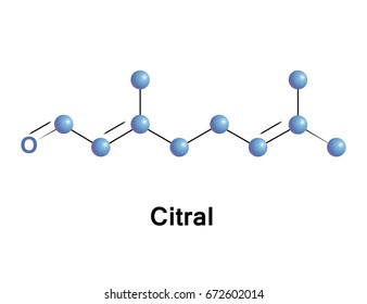 Citral, or lemonal, is either a pair, or a mixture of terpenoids with the molecular formula C10H16O