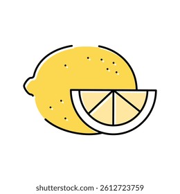 citrus aromatherapy color icon vector. citrus aromatherapy sign. isolated symbol illustration