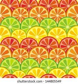 citrus background, vector illustration, eps 10