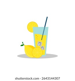 Citrus Drink Vector – Fresh Lemon Juice