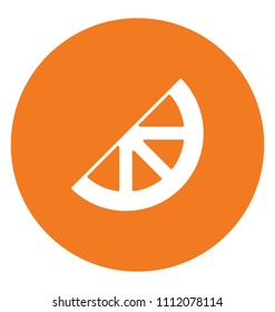 Citrus Flat Colored Icon