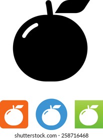 Citrus fruit icon