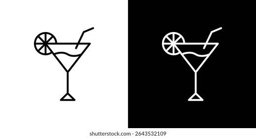 Citrus Glass icon. Graphic Design vector icon. Ui Ux Icons