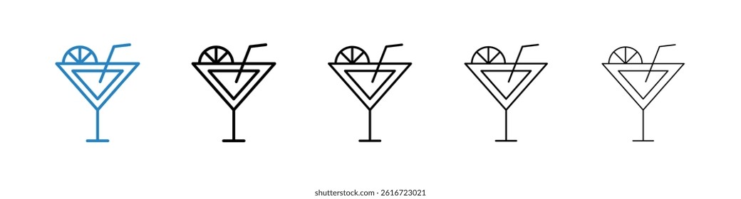 Citrus Glass icons collection vectors for web ui