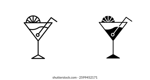 Citrus Glassicons for ui. vector illustration