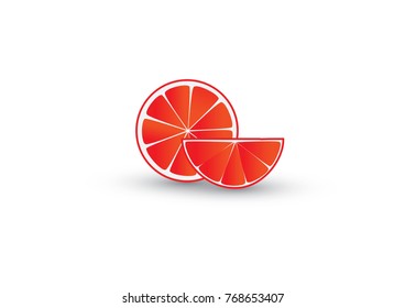 Citrus Icon Vector Illustration,Eps10