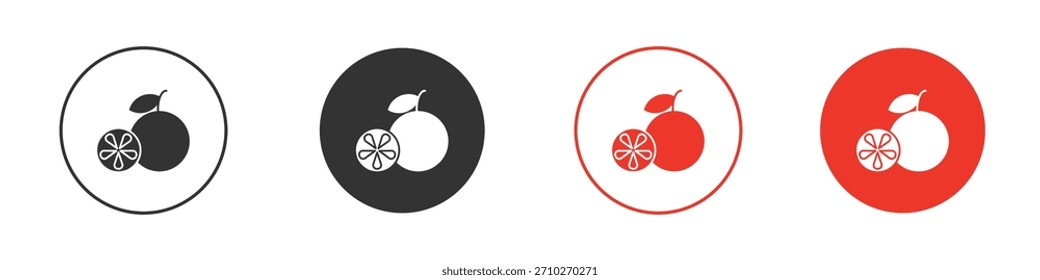 ícone Citrus. web vetor design