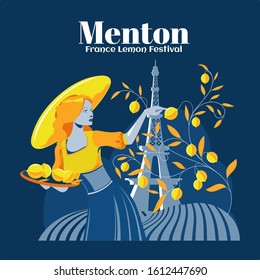 The Citrus parade in Menton, France
