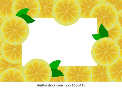 Patrón cítrico, rodajas de limón. Fondo de frutas tropicales orgánicas frescas. Diseño vegetariano lleno de vitaminas, concepto creativo de refresco veraniego