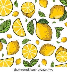 A citrus pattern. Vitamin C.