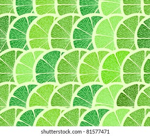 Zitrusfrüchte, nahtloser Hintergrund. Lime