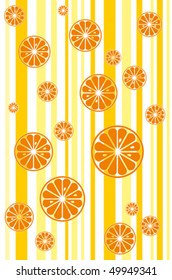 citrus seamless vector pattern