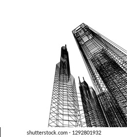 city 3d illustration