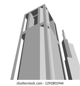 city 3d illustration