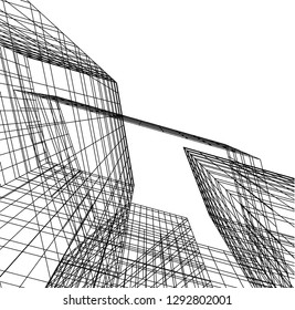 city 3d illustration