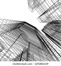 city 3d illustration
