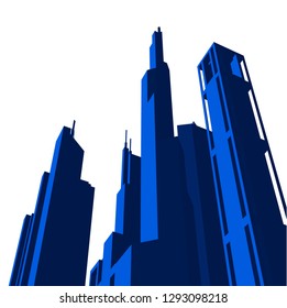city 3d illustration