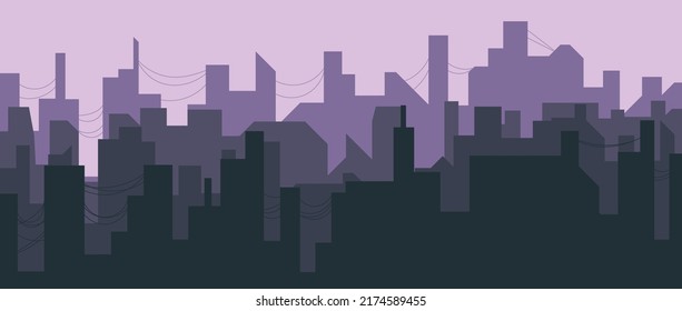 city ​​skyline,
abstract city skyline with reflection industrial business center